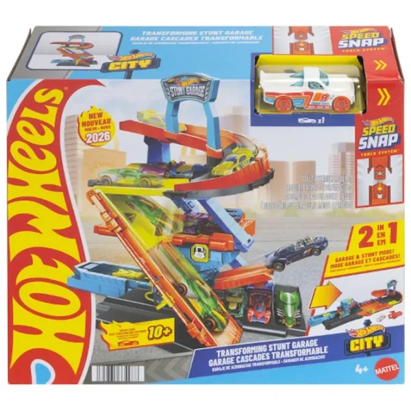 Авто-треки Mattel Transforming Stunt Garage JHL94  / / Разноцветный Оранжевый photo 5