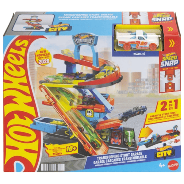Авто-треки Mattel Transforming Stunt Garage JHL94  / / Разноцветный Оранжевый photo 5