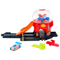 Авто-треки Mattel Downtown Candy Shop JBM62  / / Разноцветный Красный