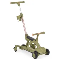 Детский трёхколёсный самокат Moni 6in1 Cornet MT.233442 50 кг/ Зеленый photo 3