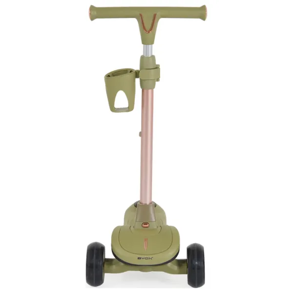 Детский трёхколёсный самокат Moni 6in1 Cornet (MT.233442) 50 кг/ Зеленый photo 6