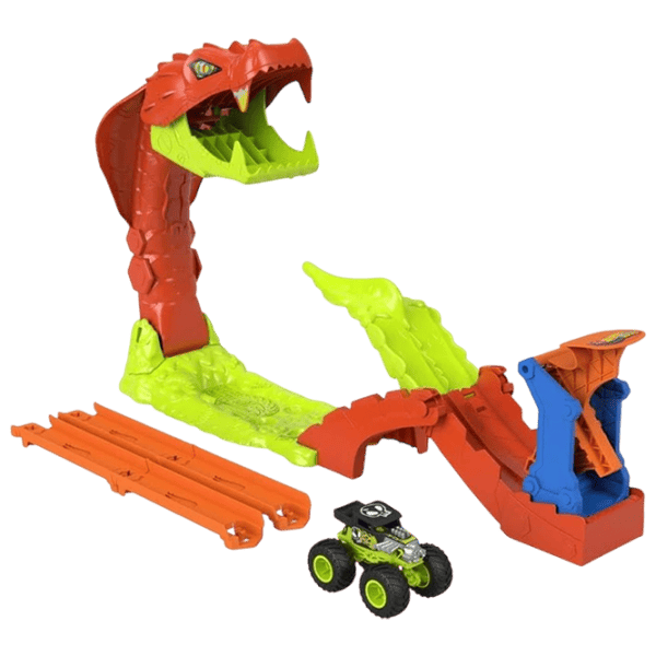 Авто-треки Mattel Snake Slam Takedown JJN44  / / Разноцветный Красный photo 1