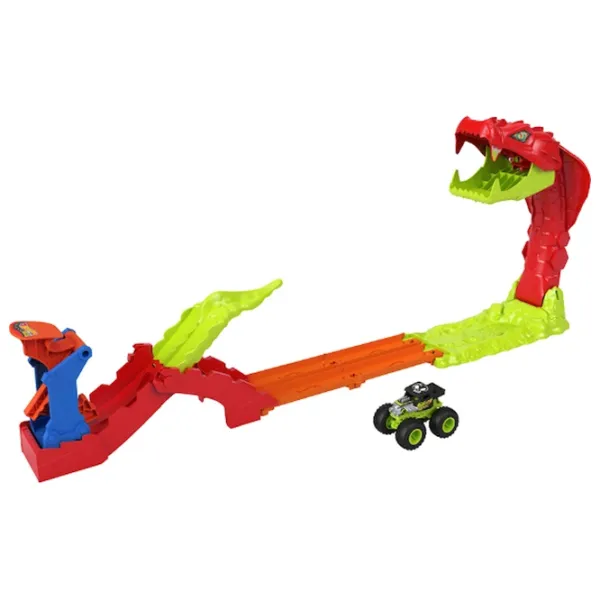 Авто-треки Mattel Snake Slam Takedown JJN44  / / Разноцветный Красный photo 2