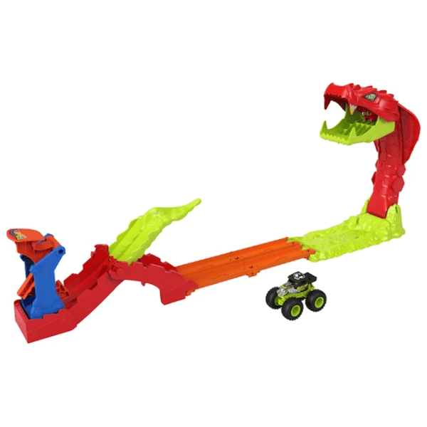 Авто-треки Mattel Snake Slam Takedown JJN44  / / Разноцветный Красный photo 2