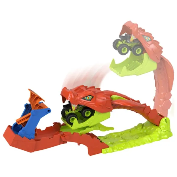Авто-треки Mattel Snake Slam Takedown JJN44  / / Разноцветный Красный photo 5
