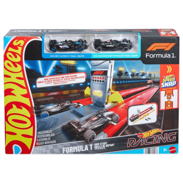 Авто-треки Mattel Formula 1 Grid Start JKM88  / / Разноцветный Красный photo 6