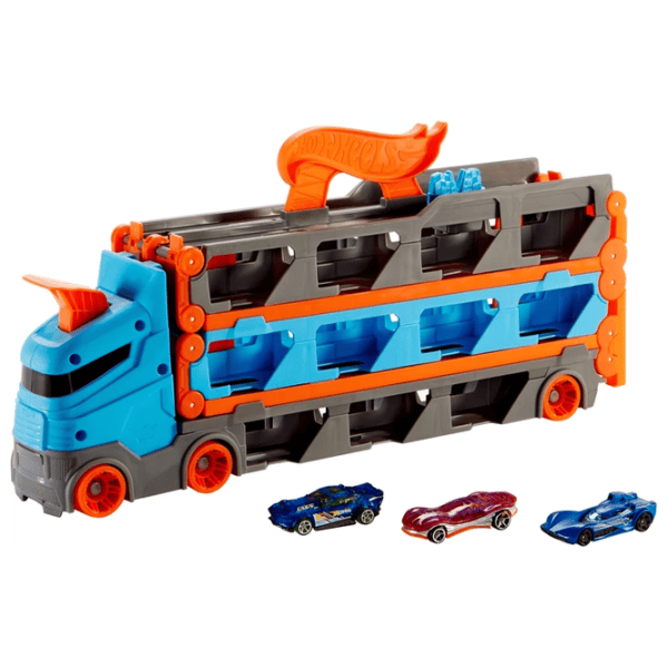 Грузовик Mattel Speedway Hauler FJN34  / / Разноцветный Серый photo 2