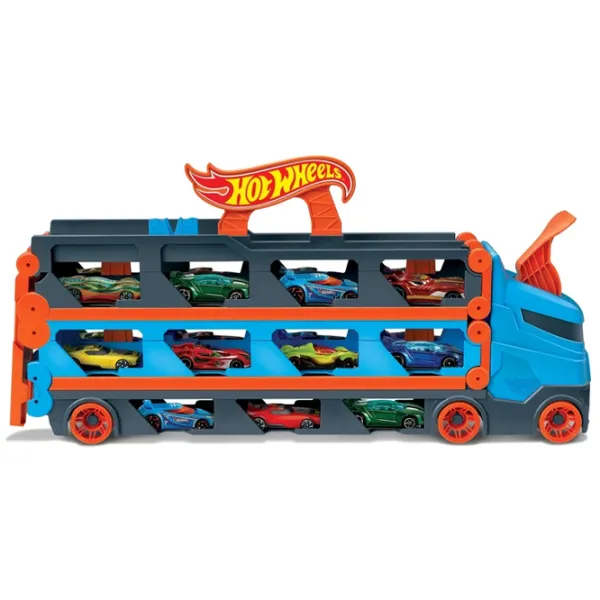 Грузовик Mattel Speedway Hauler FJN34  / / Разноцветный Серый photo 4