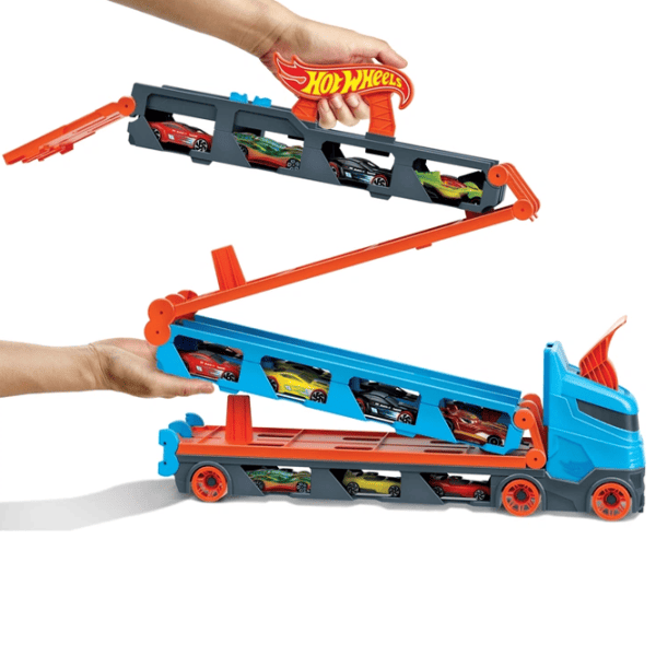 Грузовик Mattel Speedway Hauler FJN34  / / Разноцветный Серый photo 6