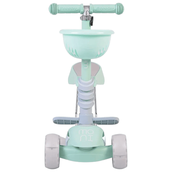 Детский трёхколёсный самокат Moni Bubblegum (MT.104807) 40 кг/ Зеленый photo 4