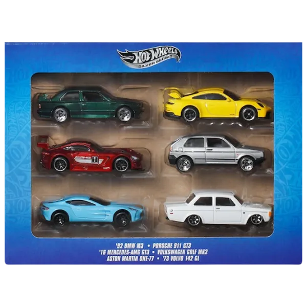 Комплект машин Mattel Silver Series JLB25  / / Разноцветный Разноцветный photo 1