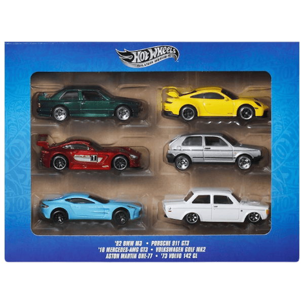 Комплект машин Mattel Silver Series JLB25  / / Разноцветный Разноцветный photo 1