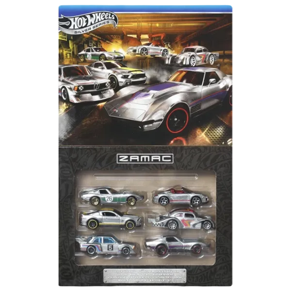 Комплект машин Mattel Silver Series JLB26  / / Разноцветный Серебряный photo 1