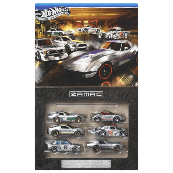 Комплект машин Mattel Silver Series JLB26  / / Разноцветный Серебряный photo 1