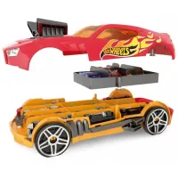 Mașină Mattel Race N'Haul Car HWCC15R / / Black Red photo 4