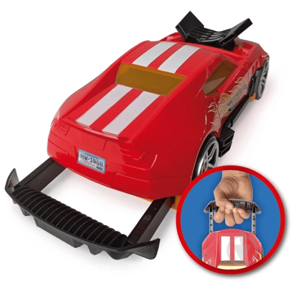Машинка Mattel Race N'Haul Car HWCC15R  / / Черный Красный photo 7