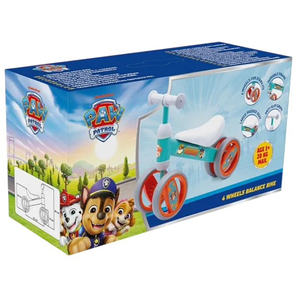Беговел Seven PAW PATROL BOYS 12"  Металл / Синий Оранжевый photo 3