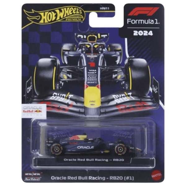 Машинка Mattel Formula 1 JBM12  / / Разноцветный Тёмно-синий photo 1