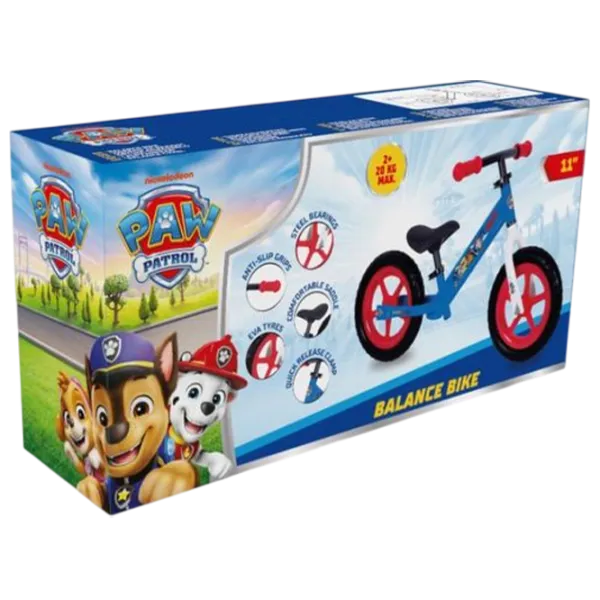 Беговел Seven PAW PATROL BOYS 11"   / Синий Красный photo 5