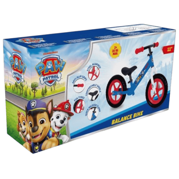 Беговел Seven PAW PATROL BOYS 11"   / Синий Красный photo 5