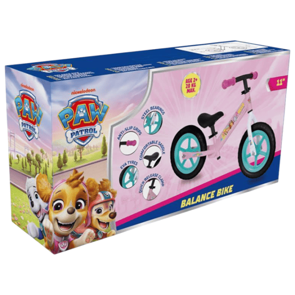 Беговел Seven PAW PATROL BOYS 11"   / Розовый Синий photo 5