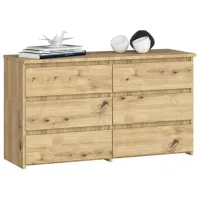 Comodă Akord CL 100 6S 57 x 100 x 35 / LPAL / Artisan Oak