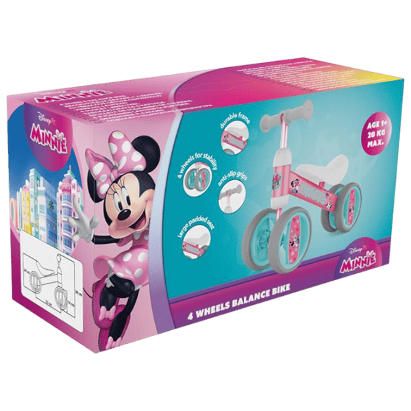 Беговел Seven Minnie 12"  Металл / Розовый Синий photo 5