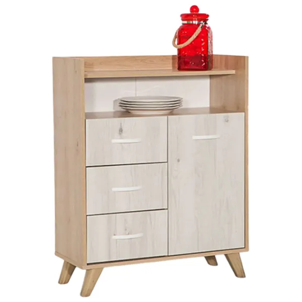 Dulap Modalife Fusya 78.5 x 34 x 98.5 / / Stejar Sonoma photo 1