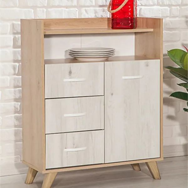 Dulap Modalife Fusya 78.5 x 34 x 98.5 / / Stejar Sonoma photo 2
