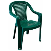 Scaun de grădină Sanja Valerija Elegant Plastic / Plastic / Green 