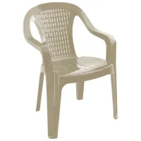 Scaun de grădină Sanja Valerija Elegant Plastic / Plastic / Cappucino 