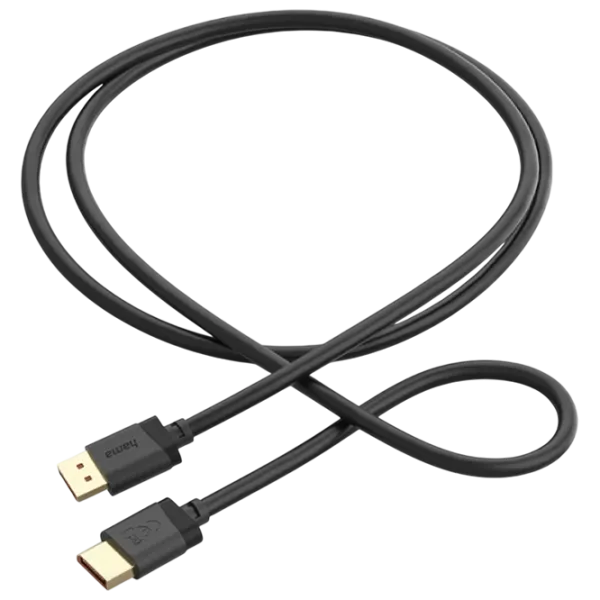 Кабель видео Hama DisplayPort + DisplayPort 2 м / Черный photo 2