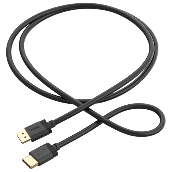 Кабель видео Hama DisplayPort + DisplayPort 2 м / Черный photo 2