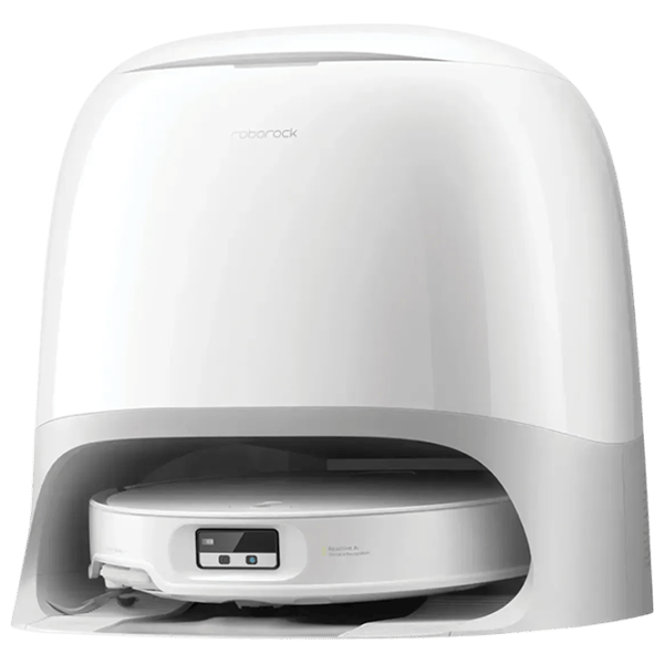 Aspirator Robot Roborock Qrevo Curv 2 Pro 6400 mAh / White photo 1