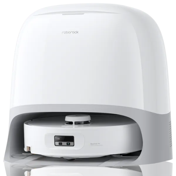 Aspirator Robot Roborock Qrevo Curv 2 Flow 5200 mAh / White photo 2