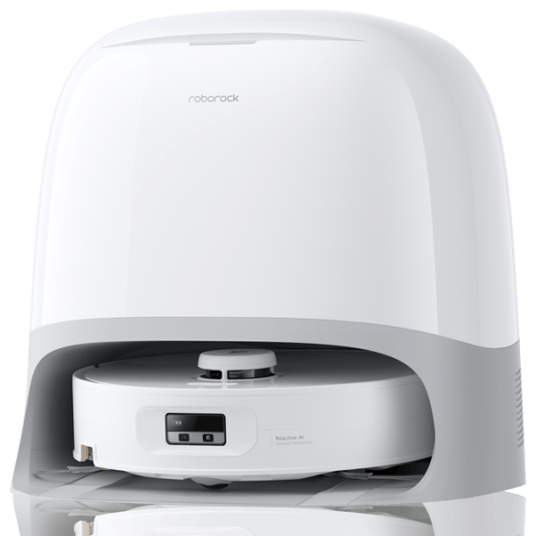 Aspirator Robot Roborock Qrevo Curv 2 Flow 5200 mAh / White photo 2