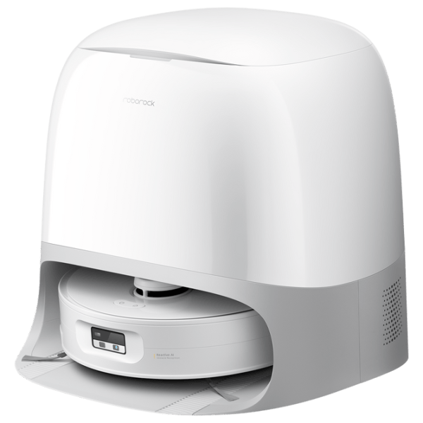 Aspirator Robot Roborock Qrevo Curv 2 Flow 5200 mAh / White photo 3