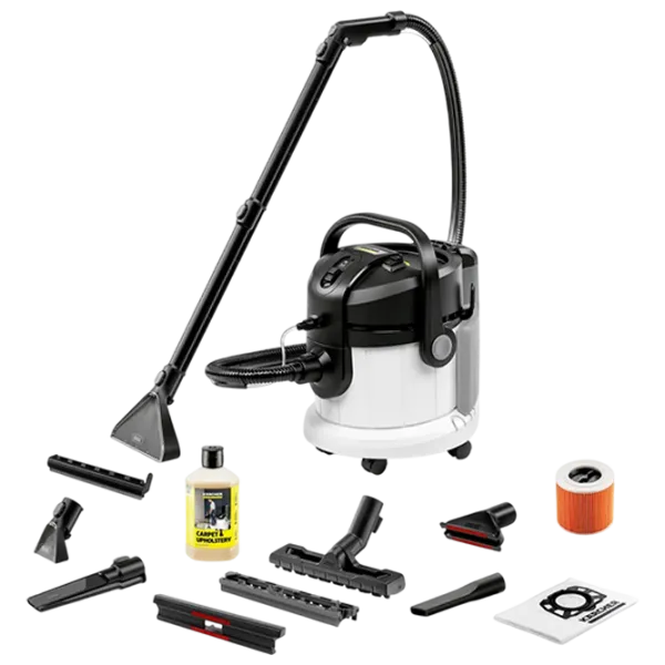 Aspirator cu spălare KARCHER SE4 Plus 1000 W / Black White photo 1