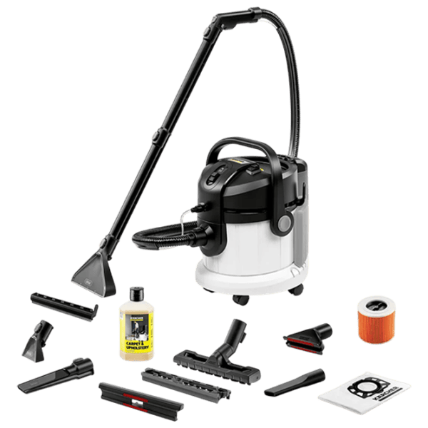 Aspirator cu spălare KARCHER SE4 Plus 1000 W / Black White photo 1