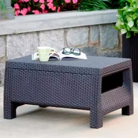 Set mobilă grădină Heniver Novara 3+1+1+T Polipropilenă / Plastic / Polipropilenă / Anthracite photo 6