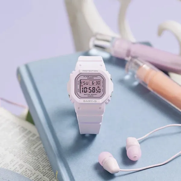 Ceas de mână pentru copii Casio BGD-565SC-4BER Digital / 42 x 38 mm photo 3