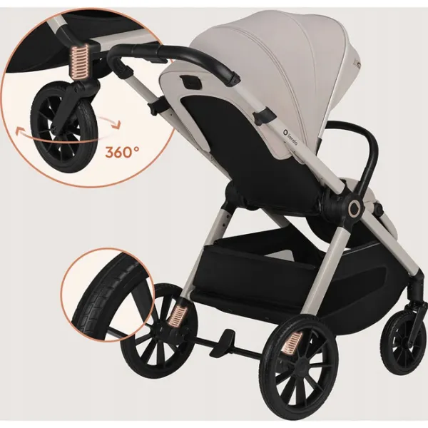 Cărucior pentru copil Lionelo Layla LN.233517/ Beige photo 11