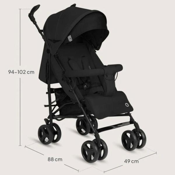 Cărucior pentru copil Lionelo Irma LN.233530/ Black photo 7