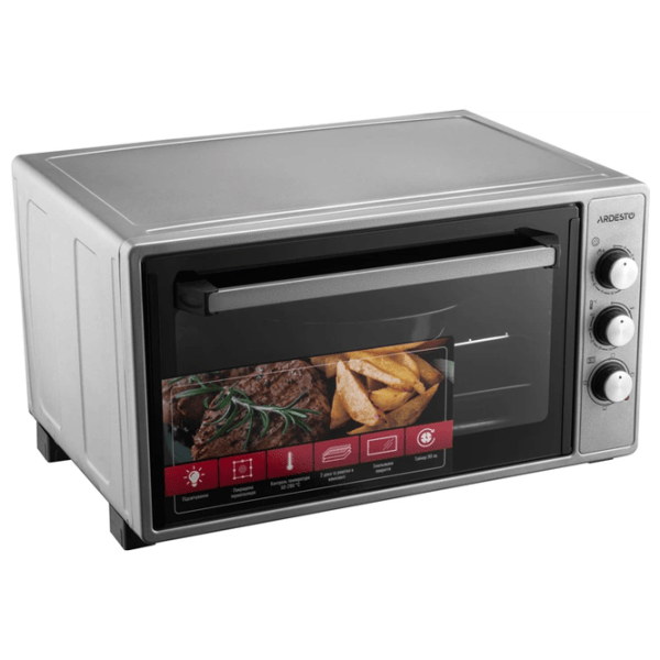 Электрическая печь Ardesto MEO-N48GR 48 л / 1700 Вт / Серый photo 6