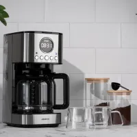 Кофемашина Ardesto FCM-D3200 Капельная / 1.5 л / Нержавеющая сталь photo 5