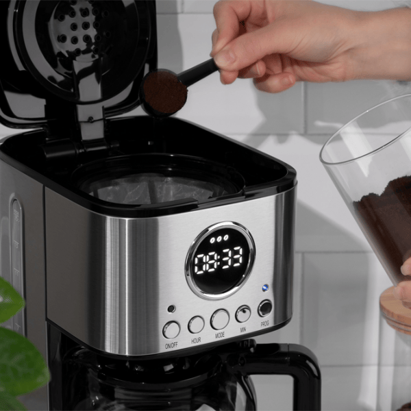 Кофемашина Ardesto FCM-D3200 Капельная / 1.5 л / Нержавеющая сталь photo 6