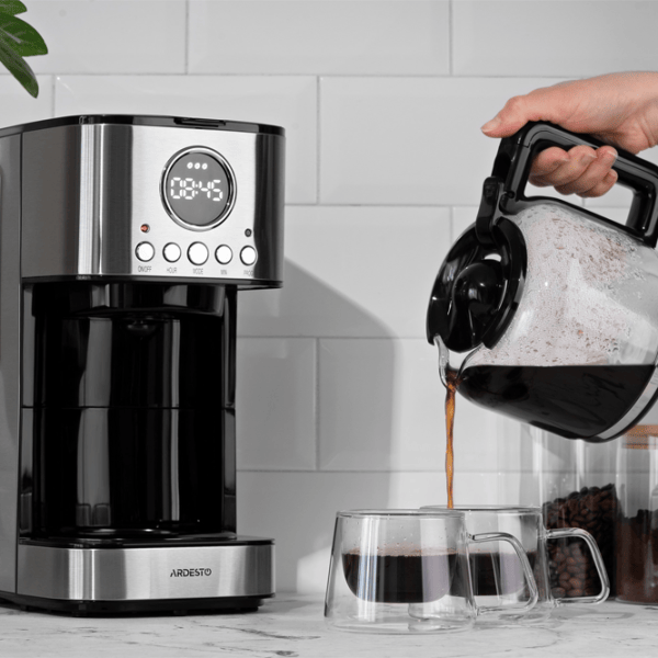 Кофемашина Ardesto FCM-D3200 Капельная / 1.5 л / Нержавеющая сталь photo 7