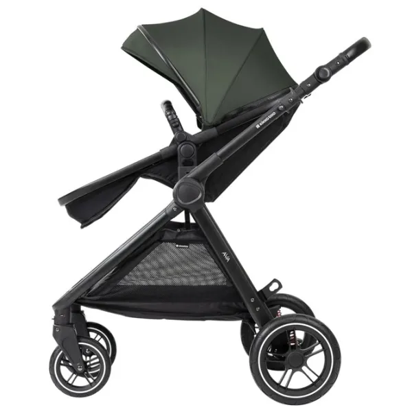 Cărucior pentru copil KikkaBoo AVA KB.225679/ Green photo 9