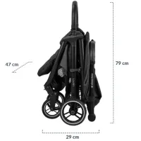 Детская коляска KikkaBoo Lauren KB.113885/ Dark Grey photo 5