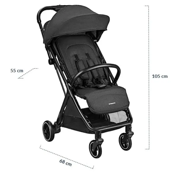 Cărucior pentru copil KikkaBoo Lauren KB.233414/ Light Grey photo 8